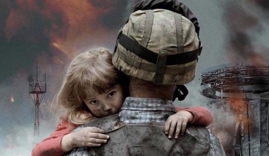 Soldier Holding Young Girl