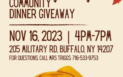 THANKSGIVING Community Dinner Giveaway